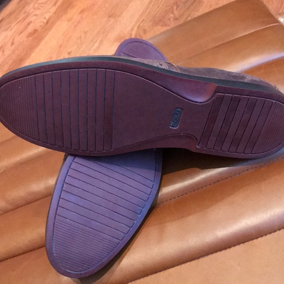 POLO RALPH LAUREN OXFORD LACEUP SHOES IN BEAUTIFUL NATURAL LEATHER MENS SIZE 13 - Picture 4 of 7